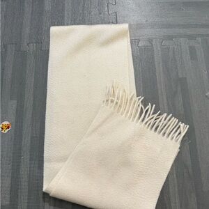 King Deer women’s white cashmere Scarf